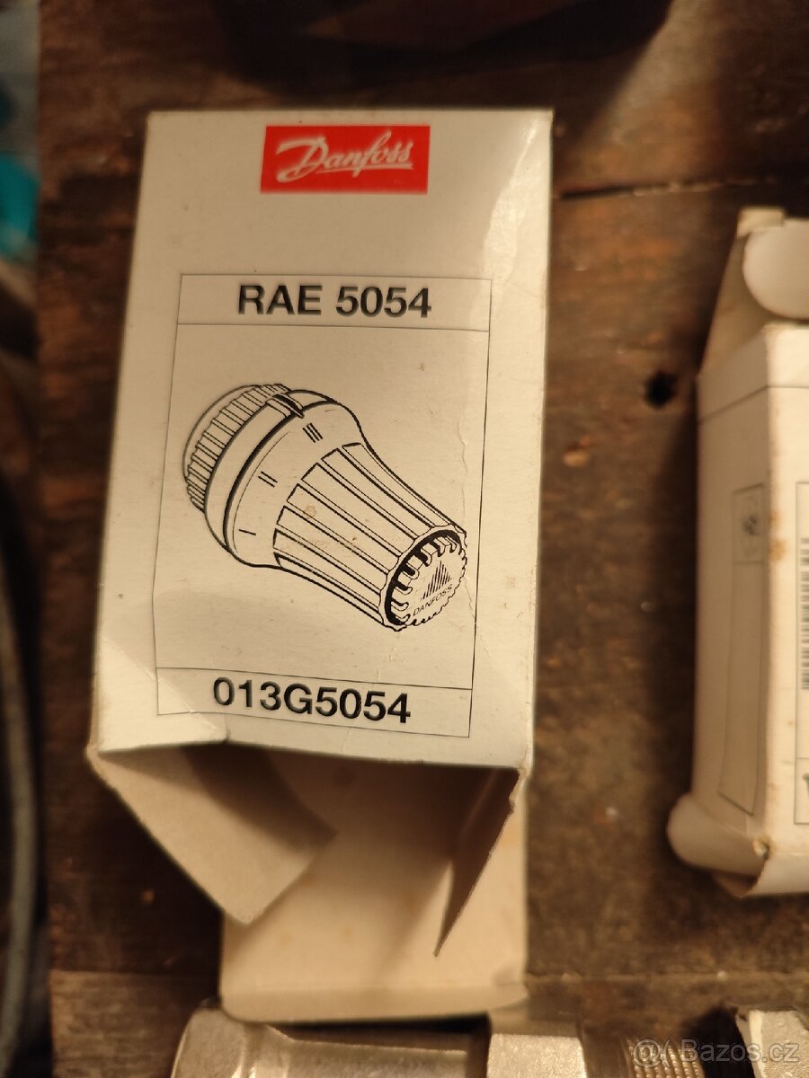 Termostatické hlavice+ventily Danfoss - 2