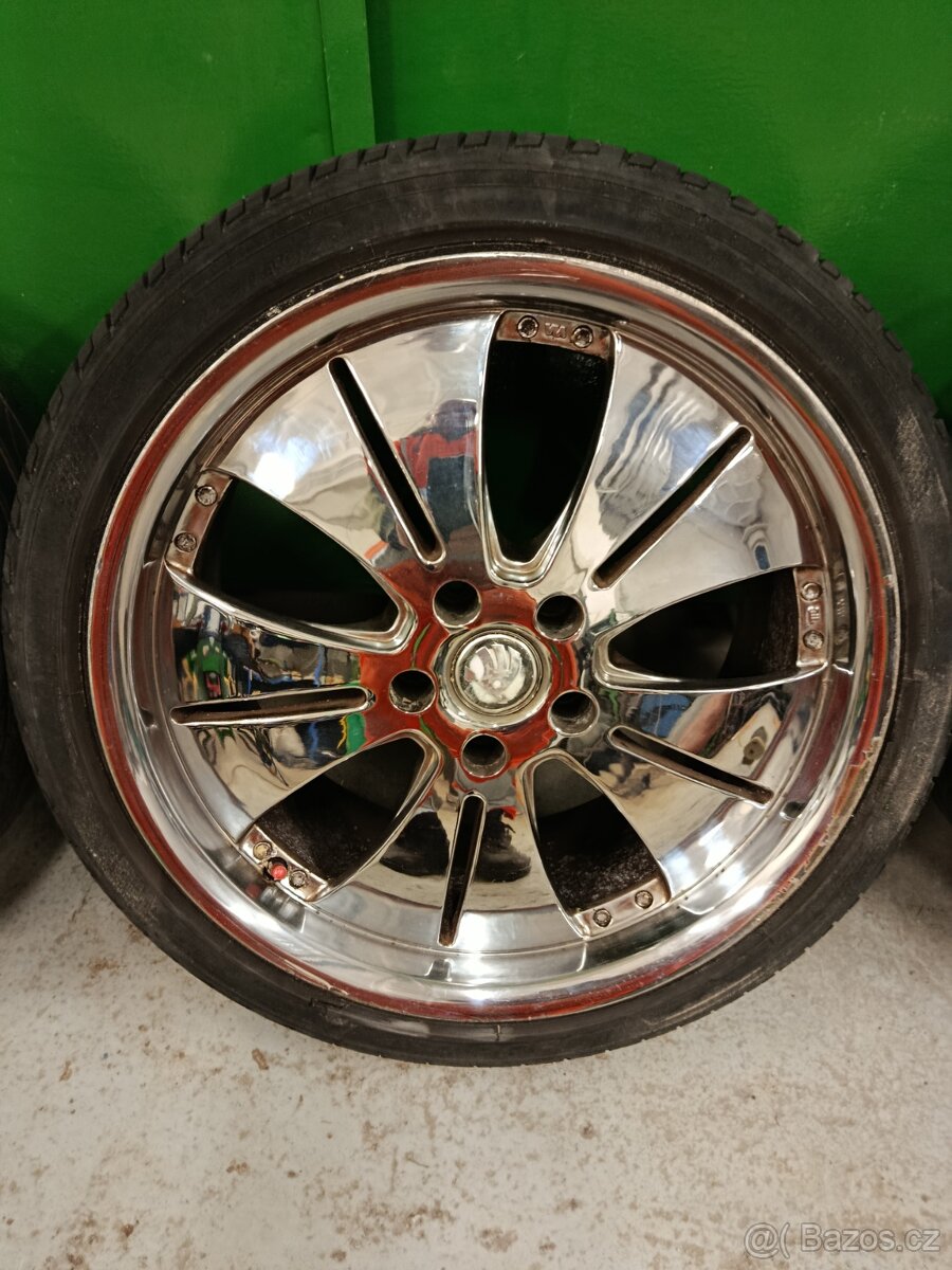 Alu kola 5x112 r18 letní 225/40 r18 - 2