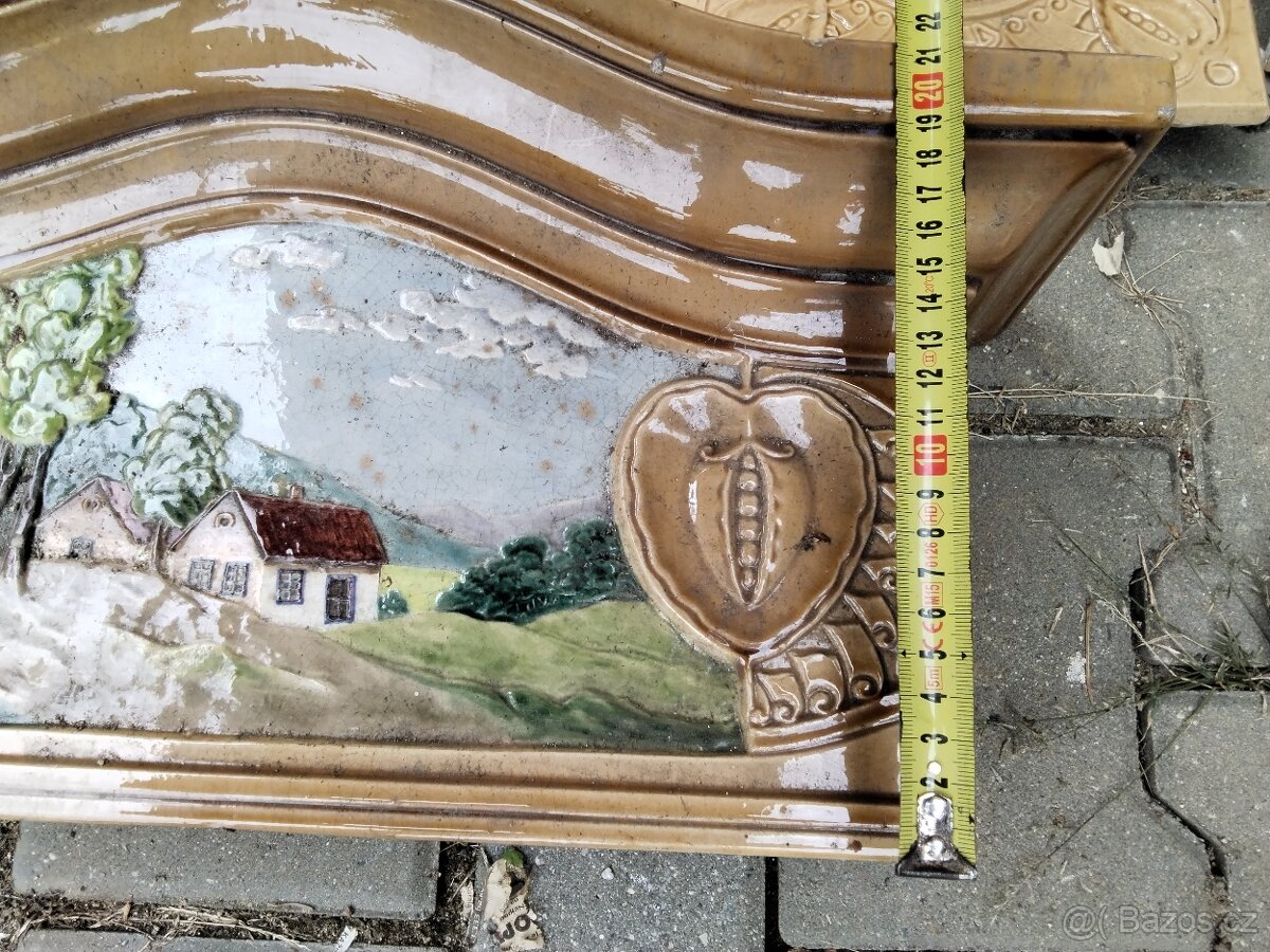 Kachle na kachlová kamna - 2