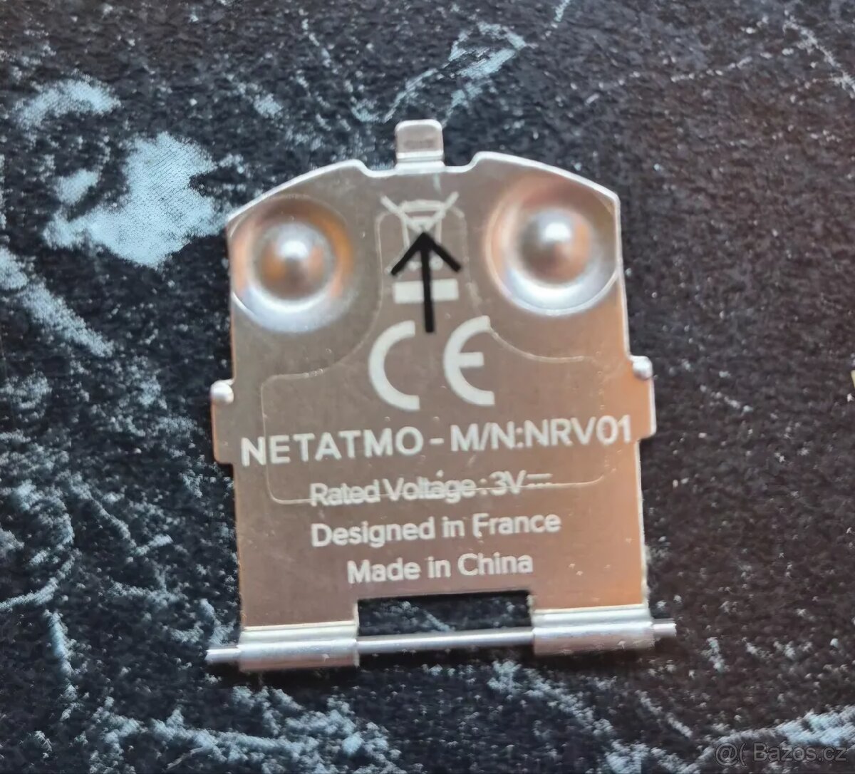 Netatmo hlavice kontakty baterie. - 2