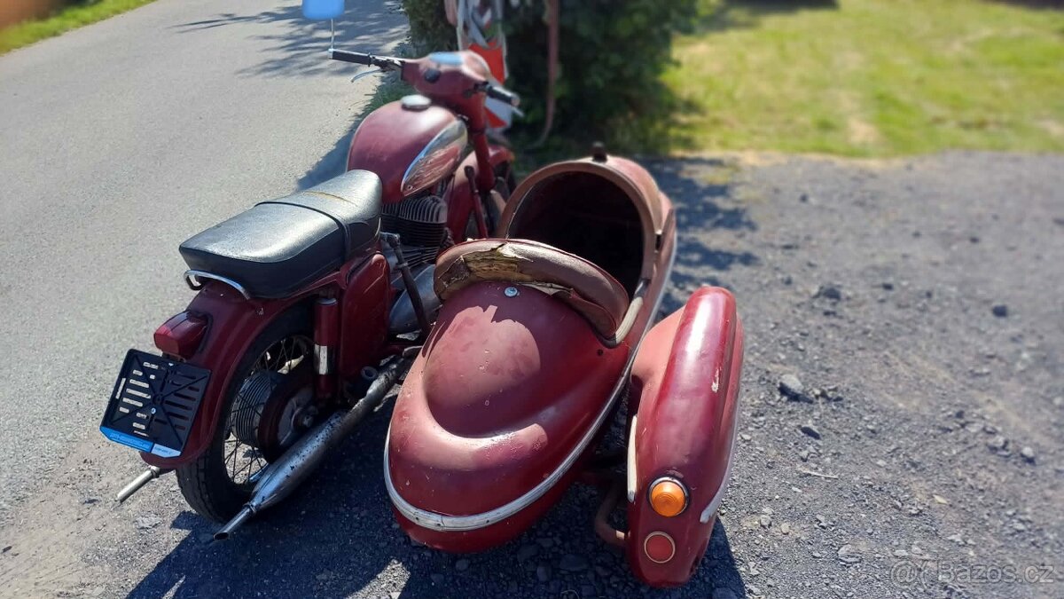 JAWA 350 +SIDECARE - 2