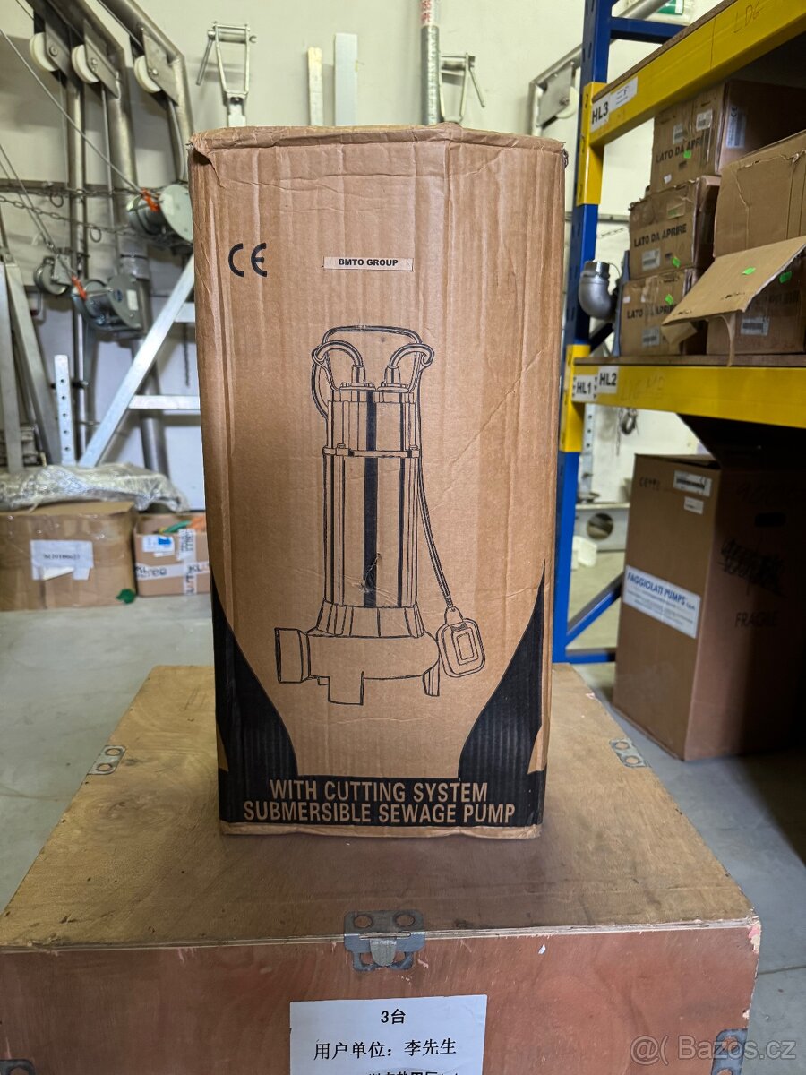 PONORNÉ ČERPADLO V1300DF - 220V -1,3Kw - 2