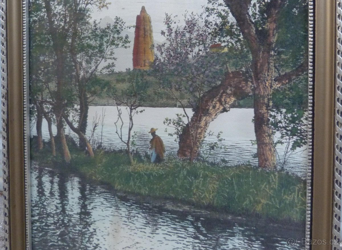 Obrazy ve stříbrném rámu ,vysoký a podélný - 2