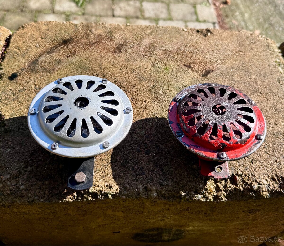 Jawa perak, kyvacka, ČZ - klaksony - 2