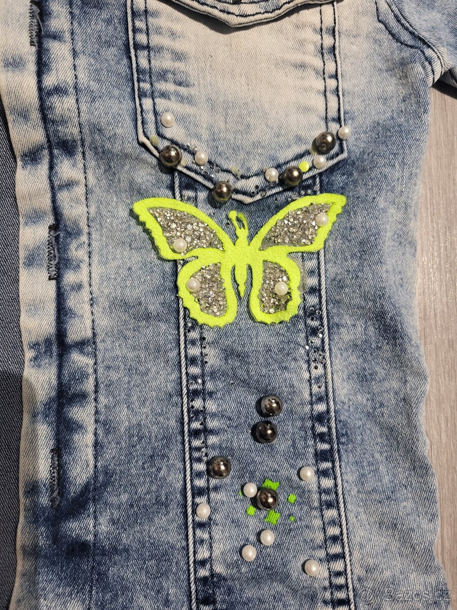 Dívčí džínová bunda 4 roky - 2