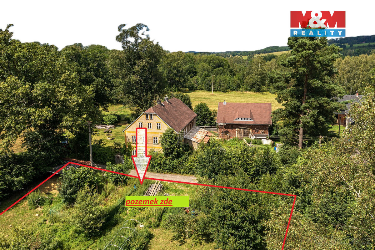 Prodej pozemku k bydlení, 1 477 m², Staré Křečany - 2