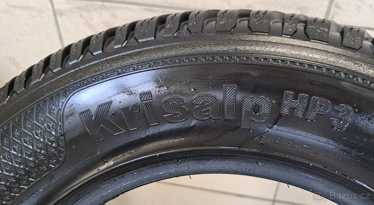 2x zimní pneu Kleber Krisalp HP3, 175/70 r14, vzorek 6,5 mm - 2