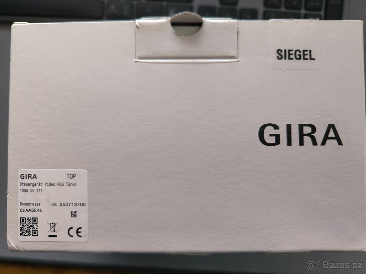 Řídicí jednotka video REG GIRA 128800 - 2