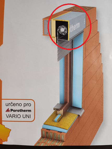 Okenní překlad POROTHERM Vario Uni - NOVÝ - 2