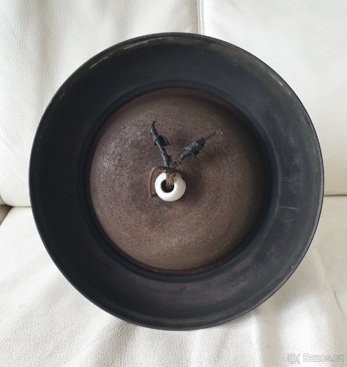 Starožitná stropnice mosaz art deco prolamované II - 2