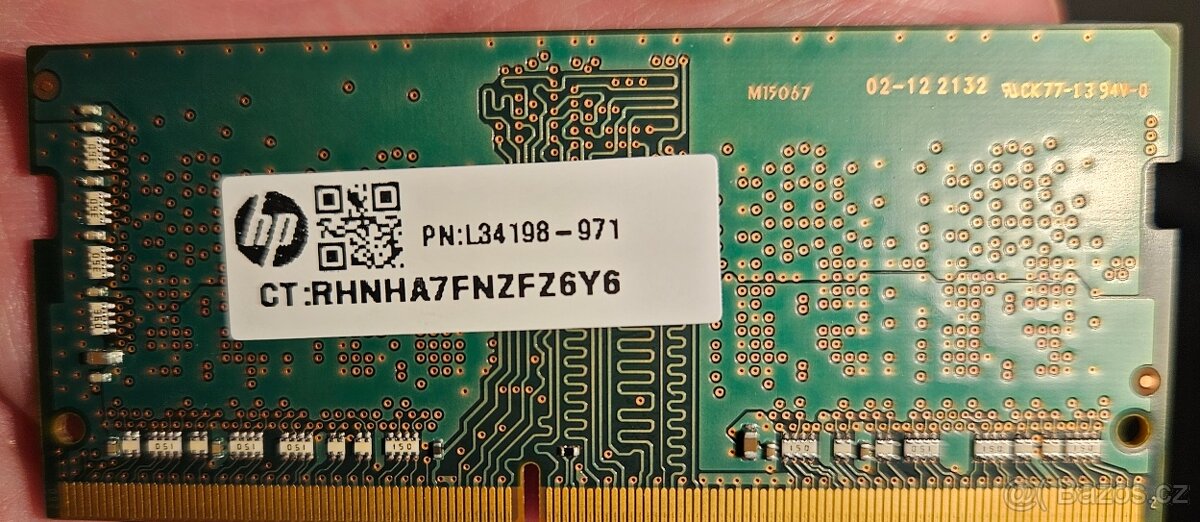 Prodám paměť 4GB - 2