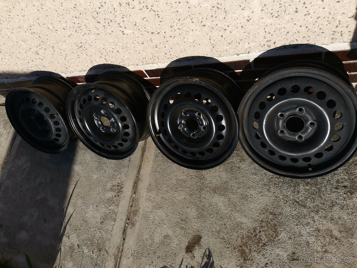 4x AL disk Renault, 6.5Jx15,rozteč 5×108 střed 60 - 2