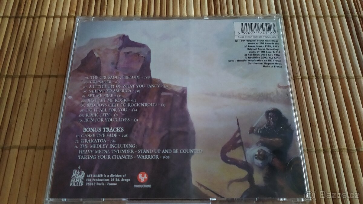 PRODAM 3XCD - SAXON -/VYDAVATEL AXE KILLER - 2