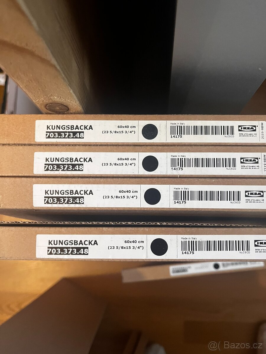 Ikea Kungsbacka antracit – dvířka/čela/sokl Metod - 2