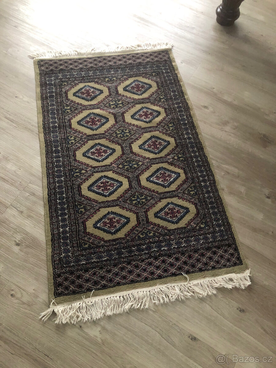 Ručně vázaný koberec, běhoun Buchara - 2
