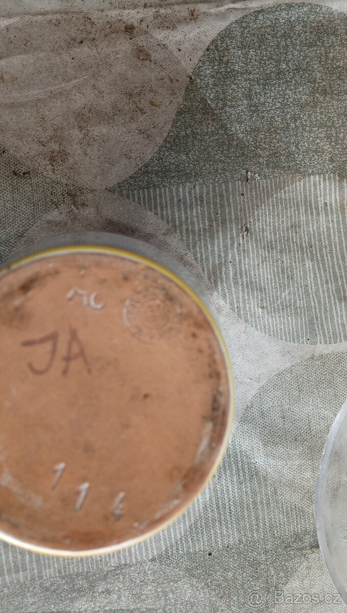 Modranská keramická váza - 2