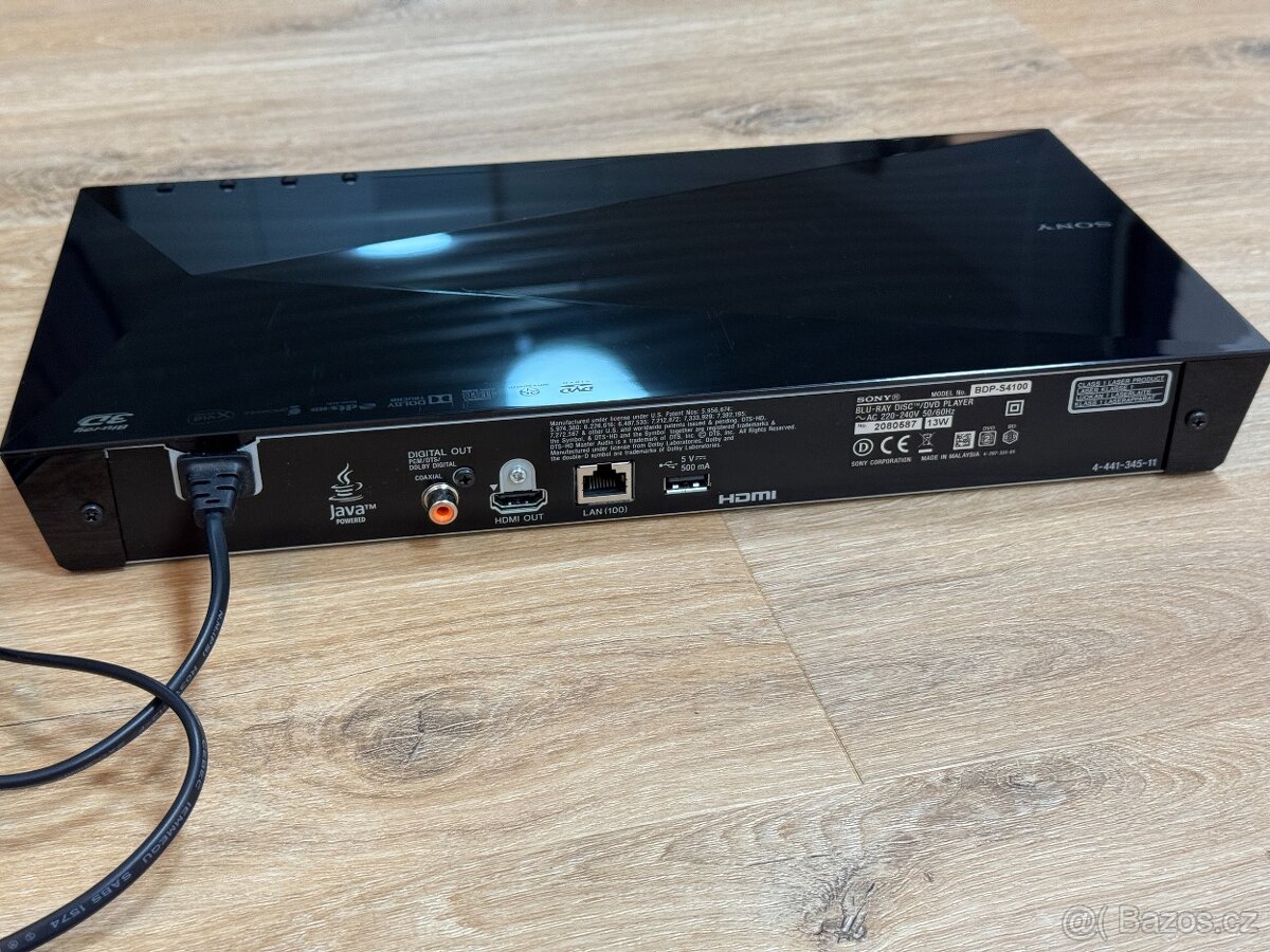 Blu-ray přehrávač SONY BDP-S4100 - 2