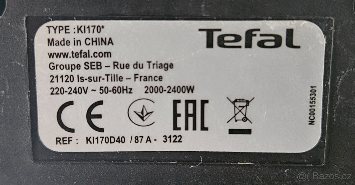 Tefal Express KI170D40 rychlovarná konvice - 2