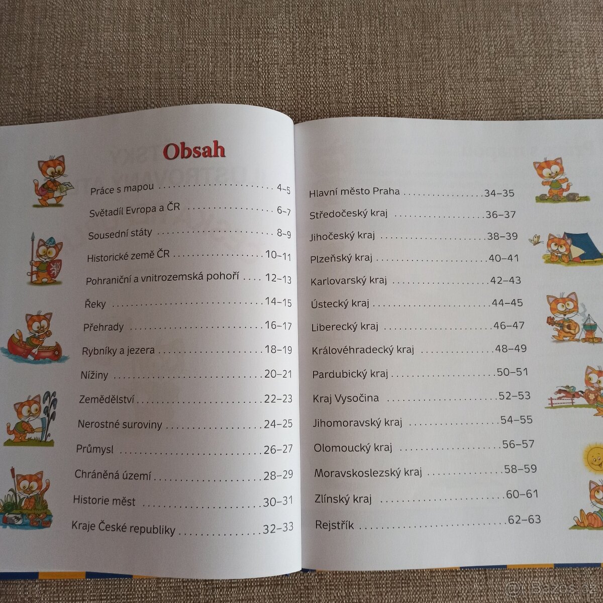 Dětský ilustrovaný atlas Česká republika NOVÝ - 2