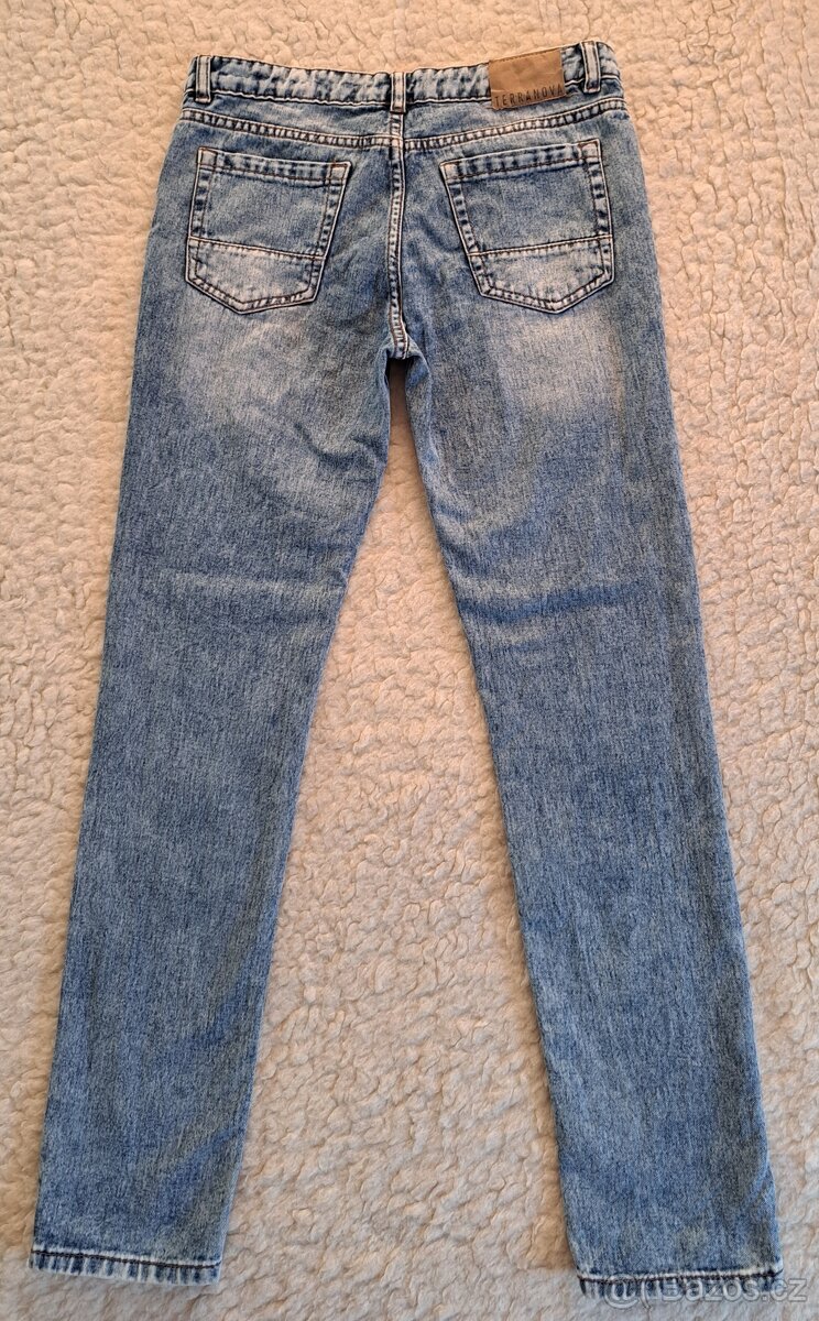 Prodám chlapecké džíny, vel.165 zn. TERRANOVA, - 2