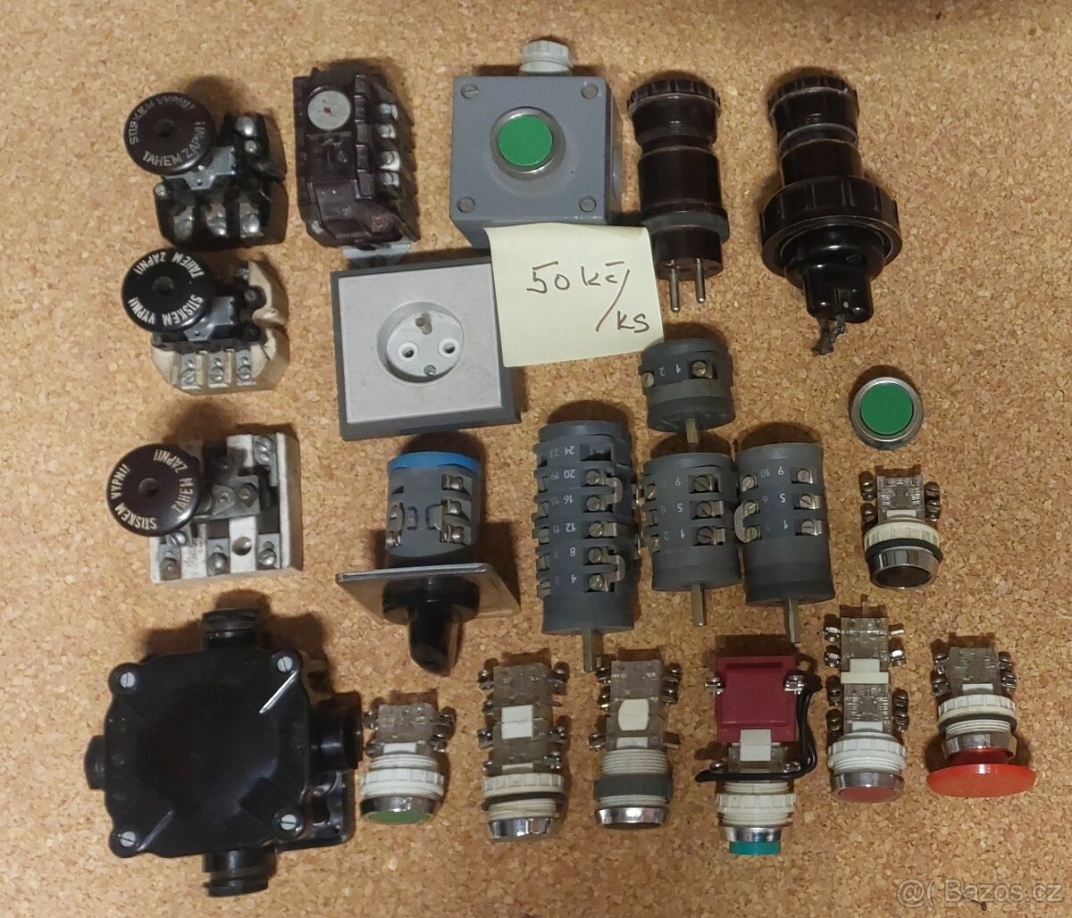 Retro vypínače a zásuvky - 2