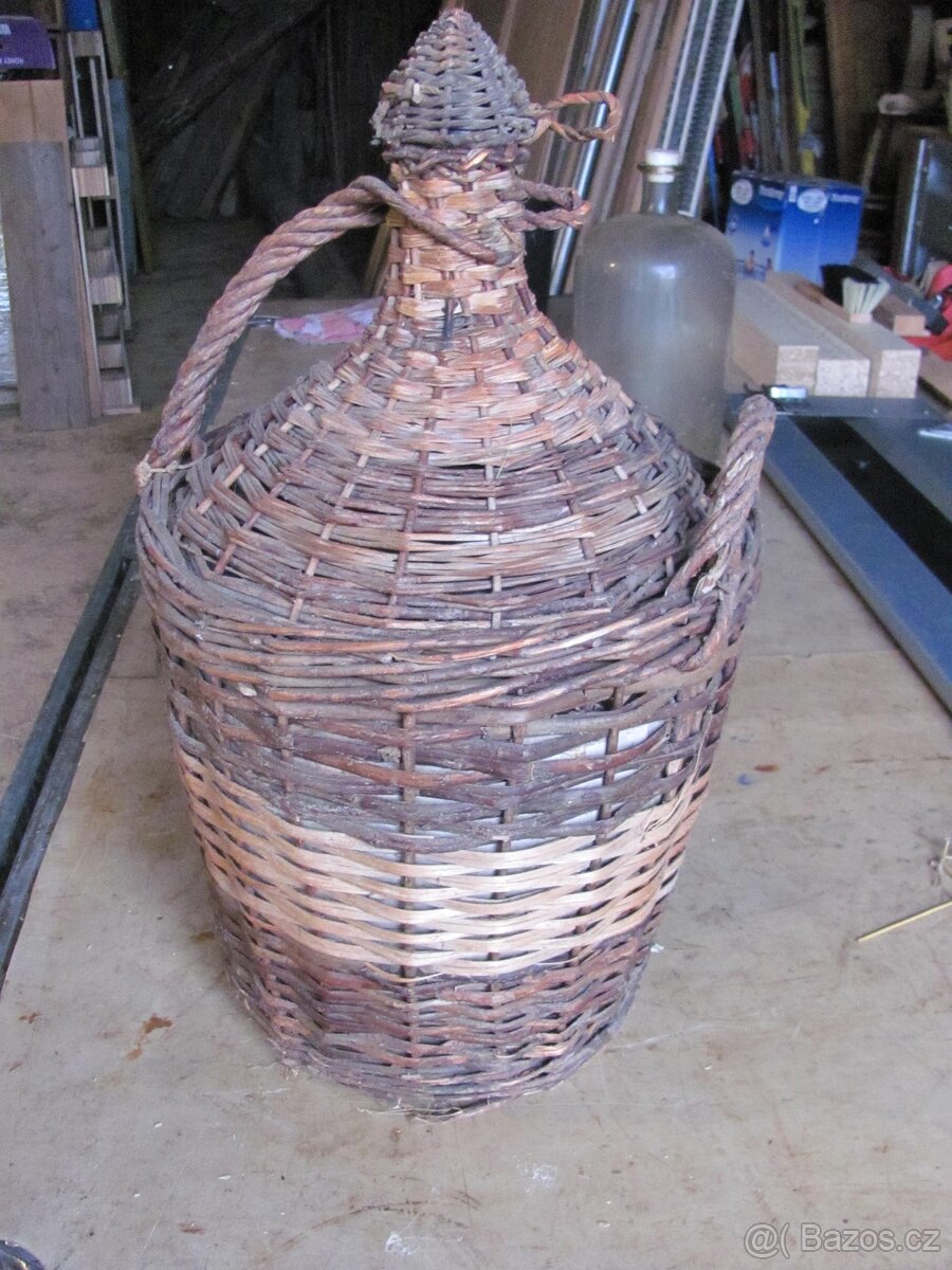 Staré demižony 2ks - 2