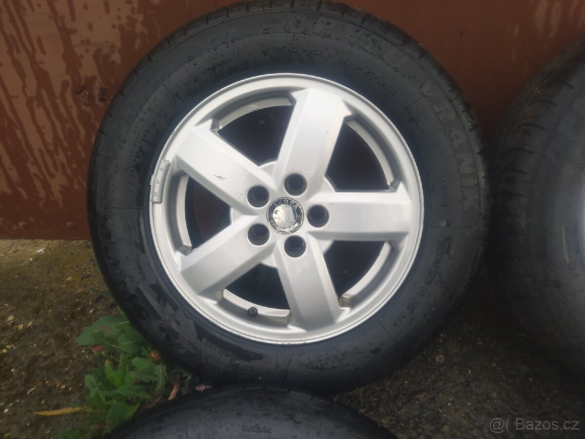 Alu kola 5x100 R15 195/65 R15 - 2