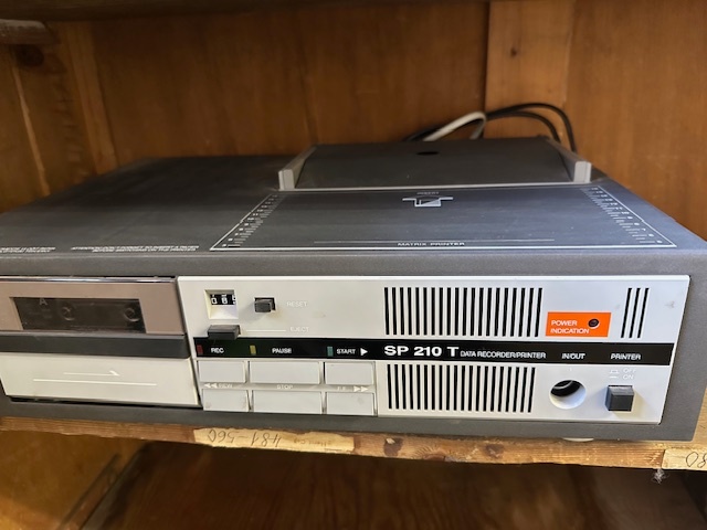 Magnetofon Data Recorder/printer Tesla SP 210T RETRO RARITA - 2