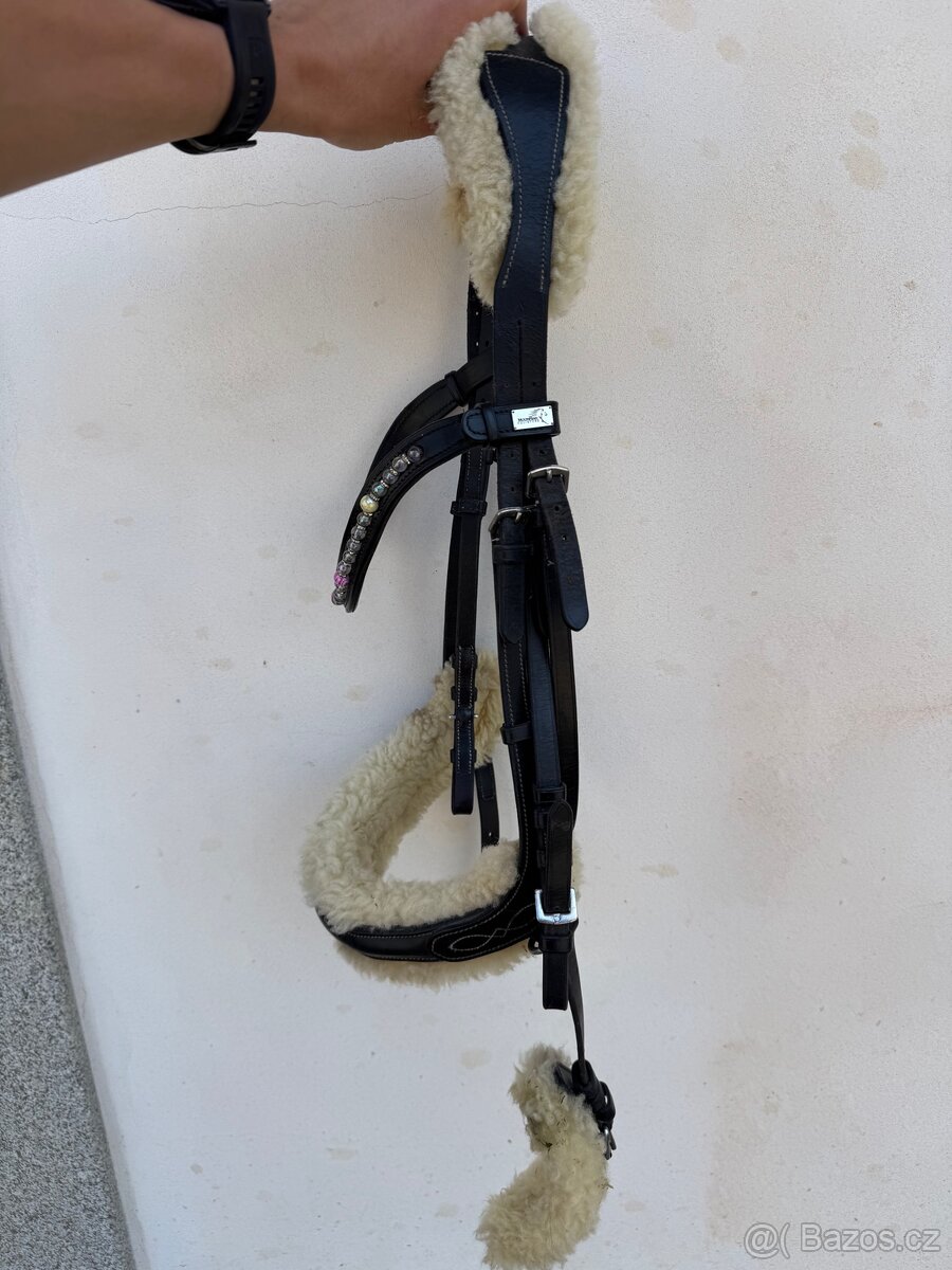 Anatomická uzdečka kentaur s beránkem - 2