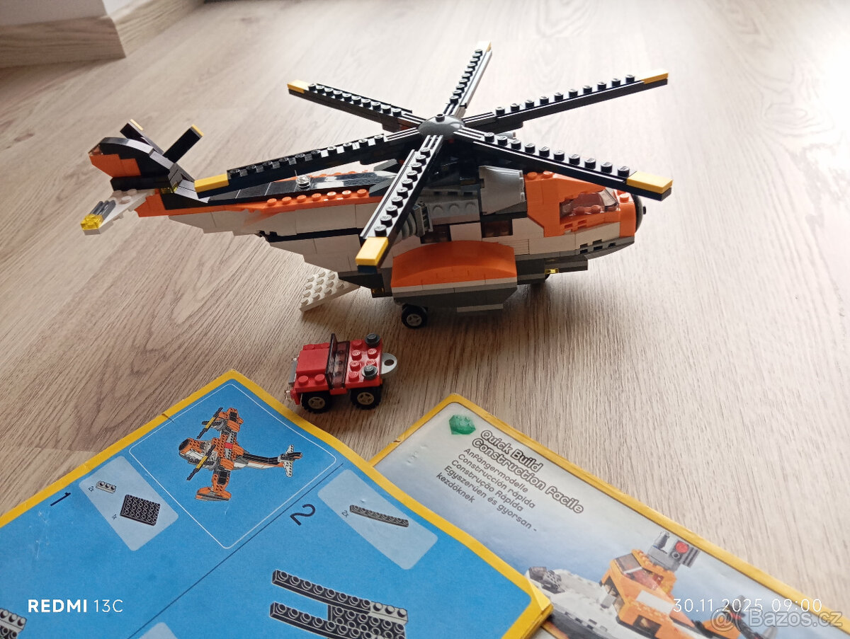 LEGO Creator 7345 Dopravní helikoptéra, 3v1 - 2