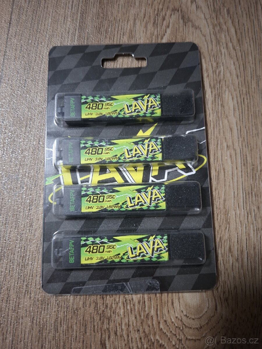 480mah 90c 1s baterky - 2