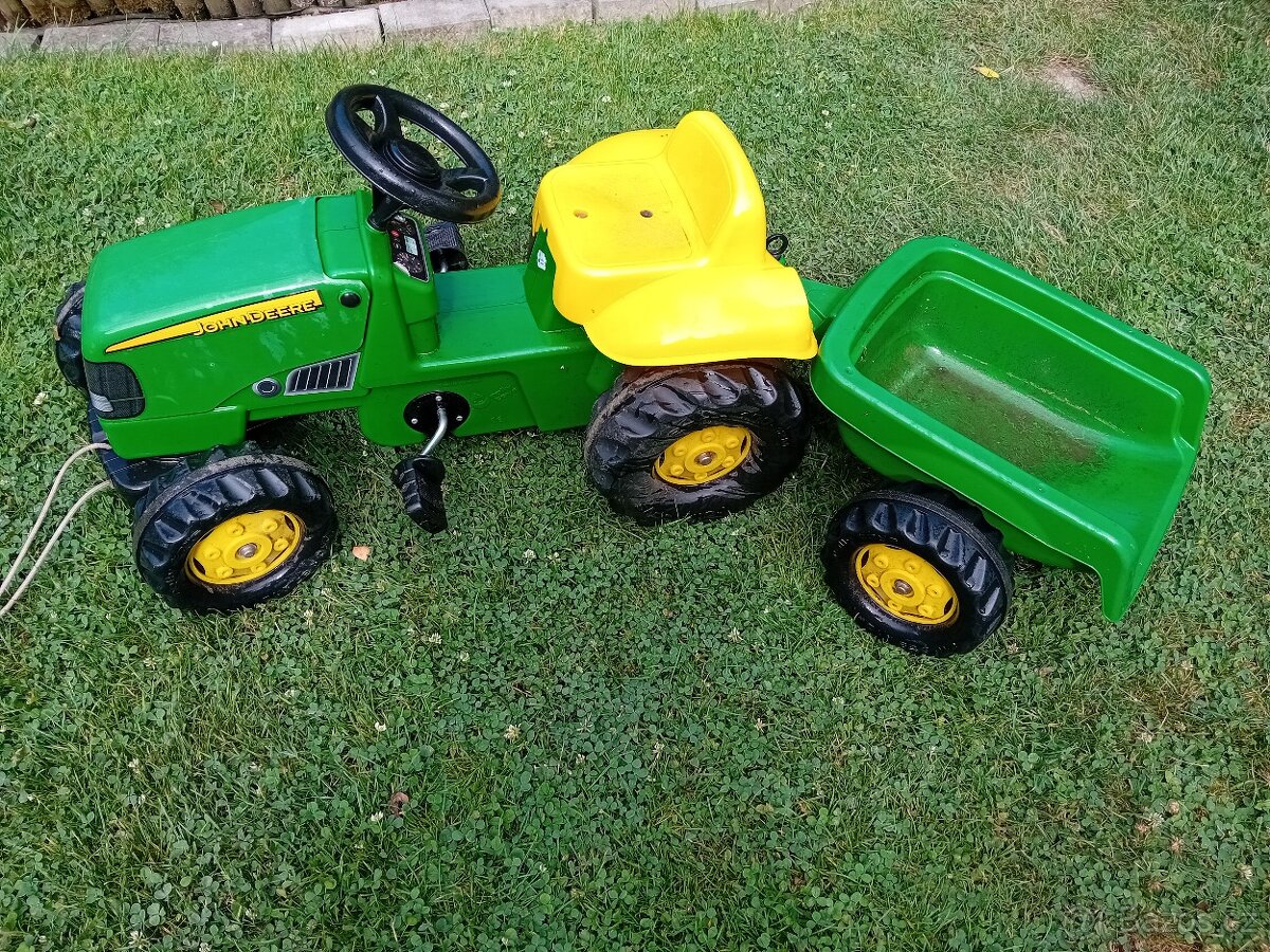 Šlapací traktor rolly toys - 2