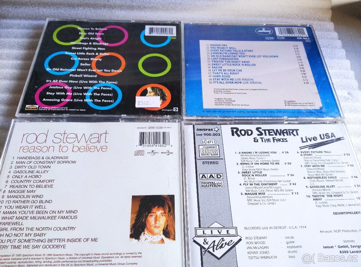 Cd - 4 x Rod Stewart - 2