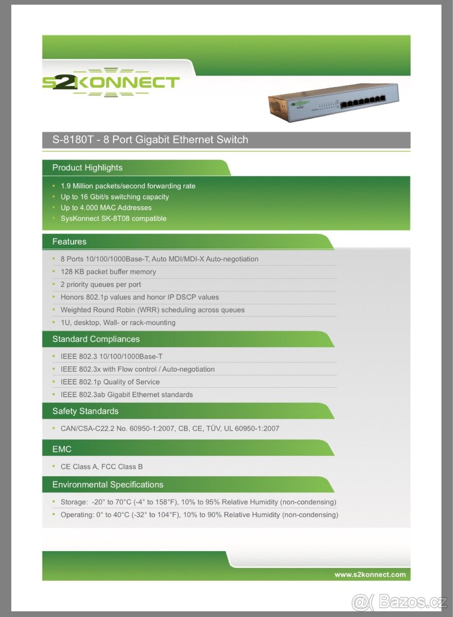 Switch Gbit 8port a 16port - 2