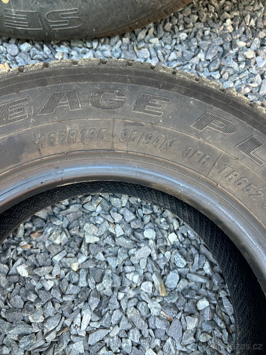 Pneu mileage plus 165 r13c - 2