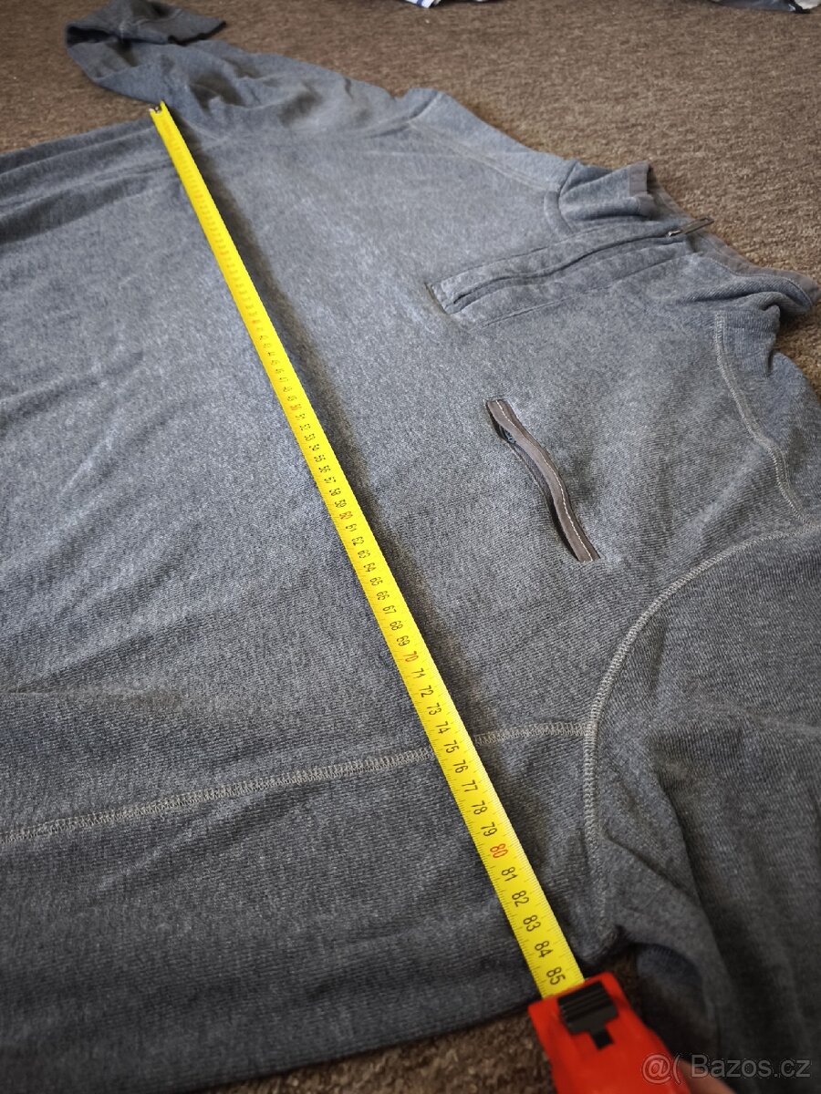 Pánská mikina 5xl šedá - 2