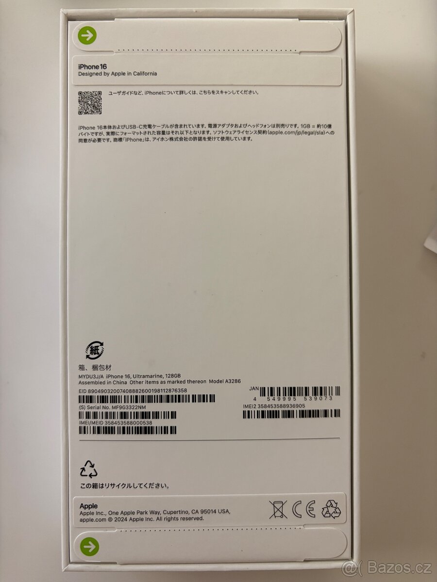 iPhone 16 128Gb Modry - 2