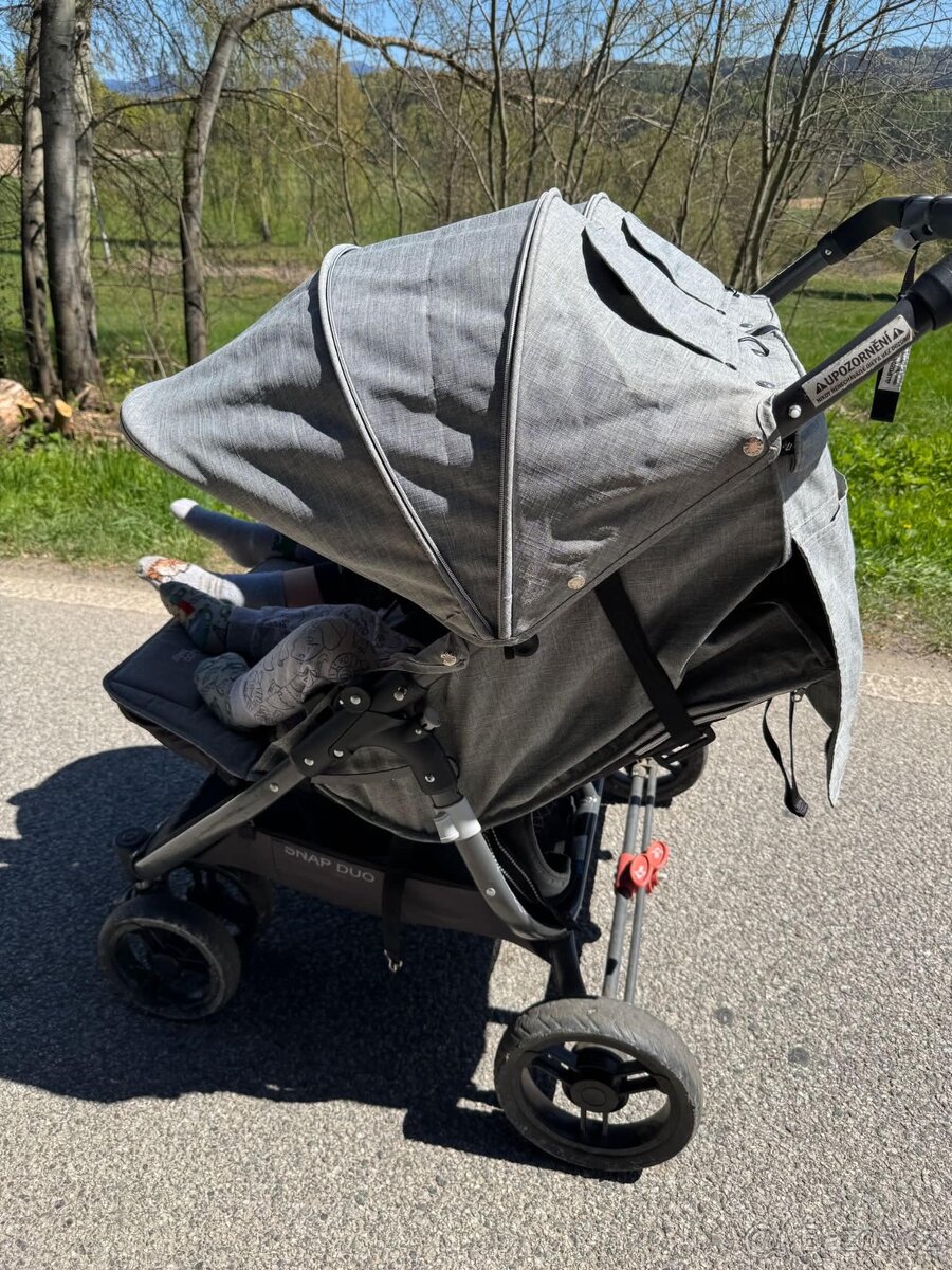 Dvojkočár Valco snap duo - 2