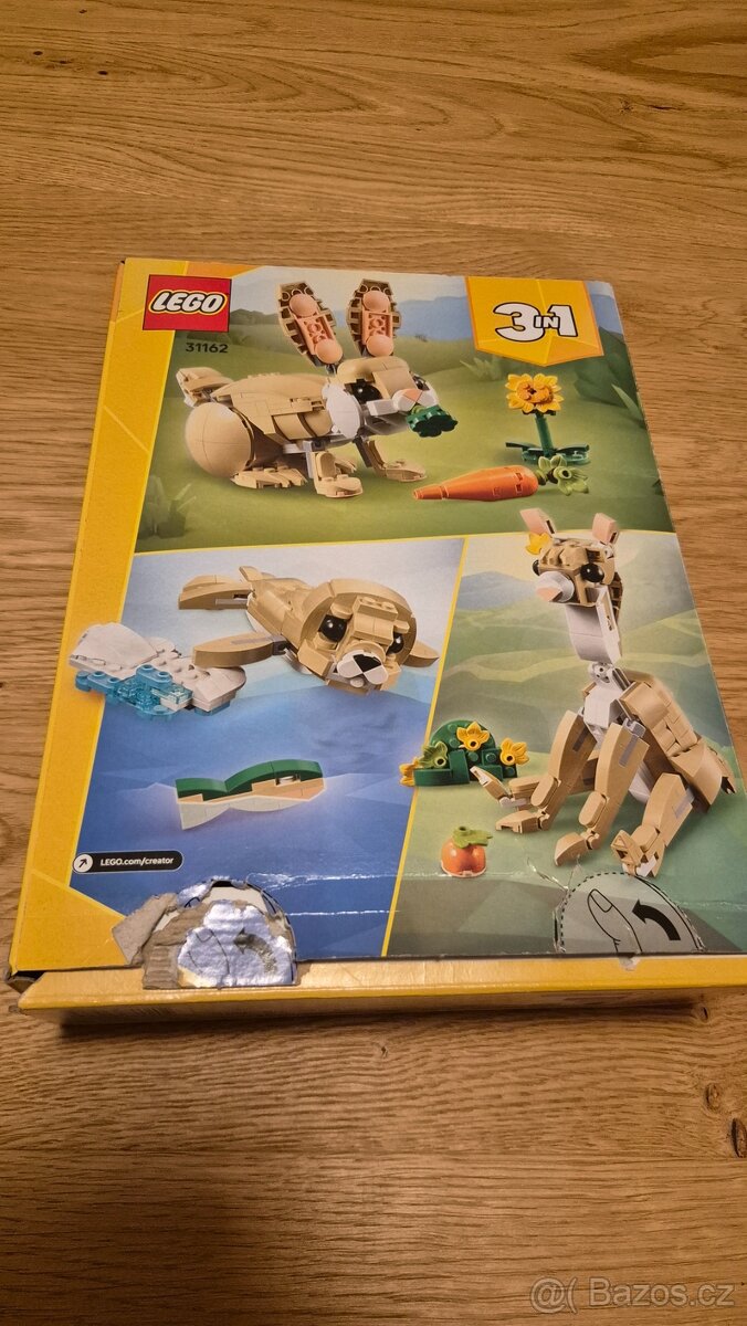 Lego Creator 3v1 31162 Roztomilý králíček - 2