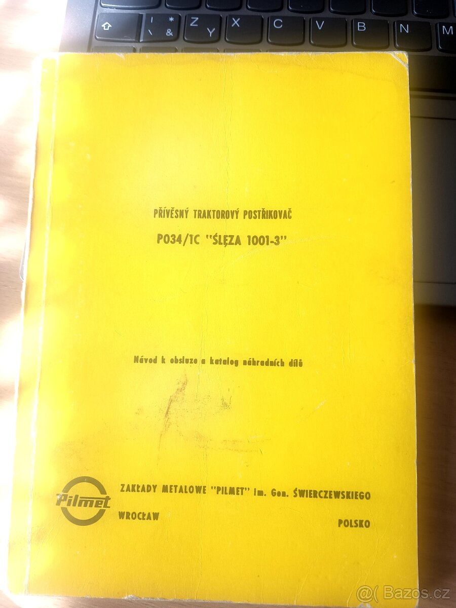 Tažený postřikovač "ŠLÉZA" - 2