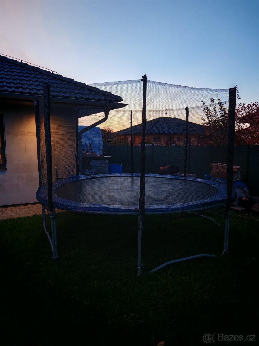 Trampolína Spartan Master 366cm + ochranná síť - 2