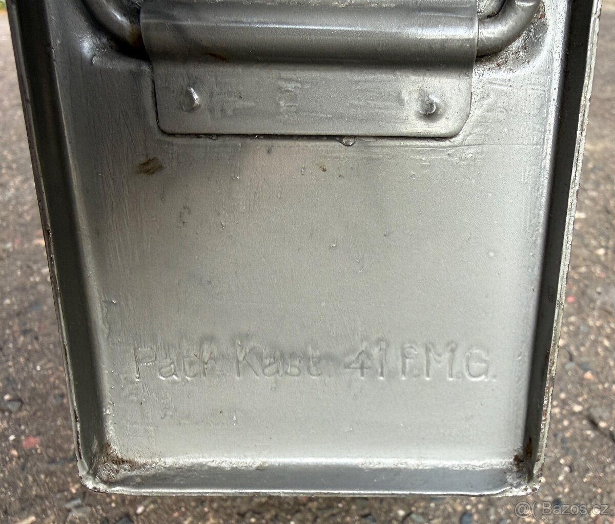Wehrmacht Patronenkasten 41 für M.G. (bedna na munici) - 2