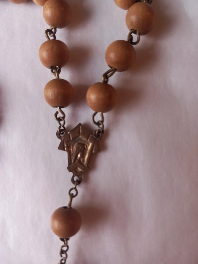 Růženec do auta pro šťastný návrat, rok 1930, art deco - 2