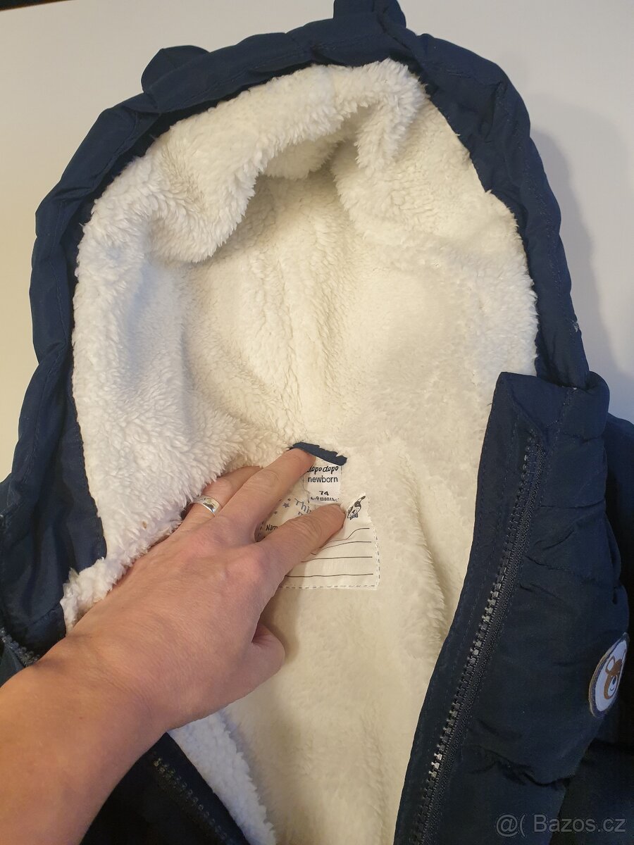 Nová zimní kombinéza, vel. 74 - 2