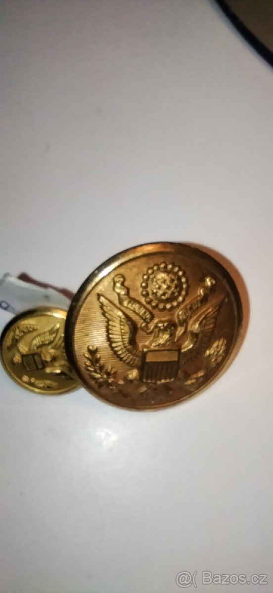 Druhoválečné knoflíky US ARMY WW2 - 2
