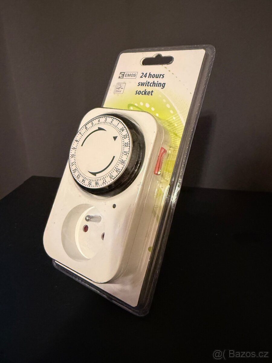 EMOS P5502 – 24hodinová mechanická spínací zásuvka - 2