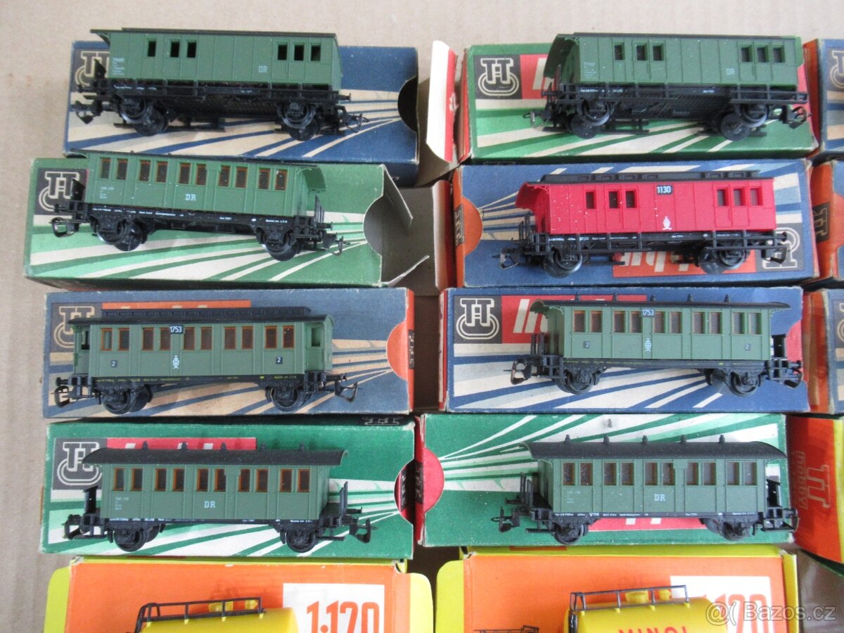 TT - vláčky, mašinky - modelová železnice - 2