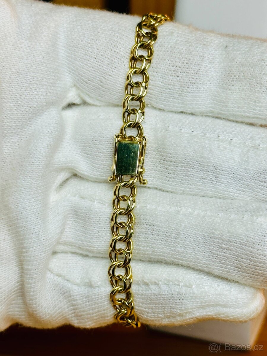 Zlatý náramek 10,95g - 2