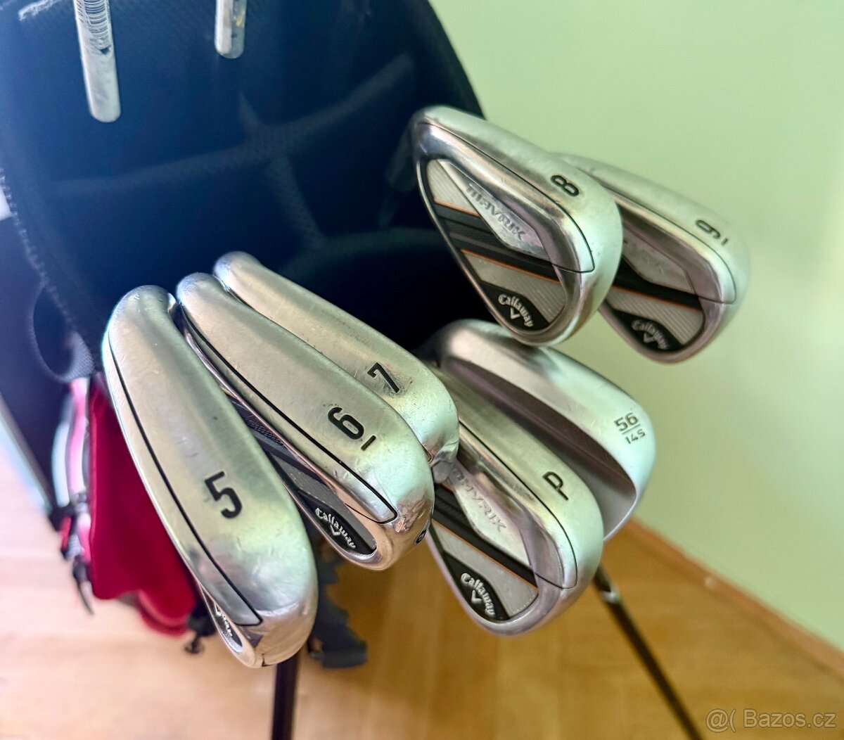 GOLFOVÝ SET PRO LEVÁKY CALLAWAY MAVRIK COBRA BAD DRIVER DŘEV - 2