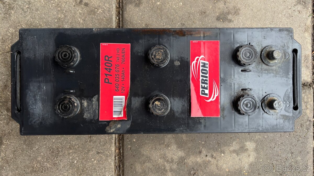 Autobaterie 12V 140Ah - 2